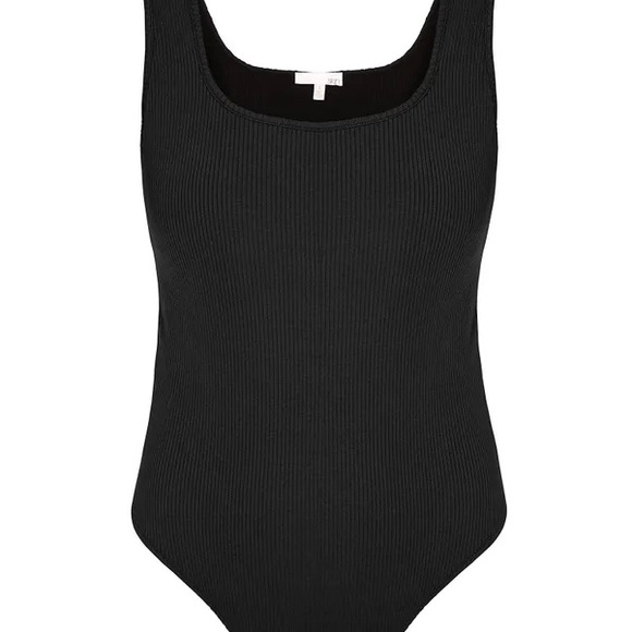 SKIN WORLDWIDE SUPERNATURAL ISOLA BODYSUIT WITH SHELF BRA  Black Sz L - Picture 5 of 5